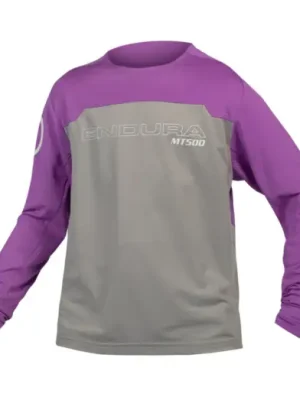 Rychlé Dodání Dětský dres s dlouhým rukávem ENDURA MT500 Burner Thistle