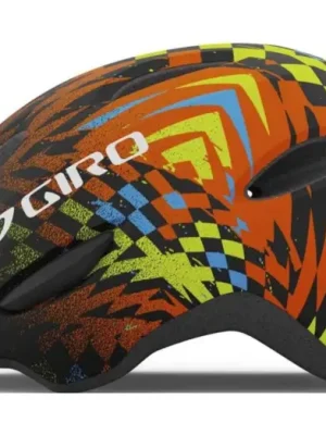 Výprodej Dětská helma GIRO Scamp Mat Black Check Fade