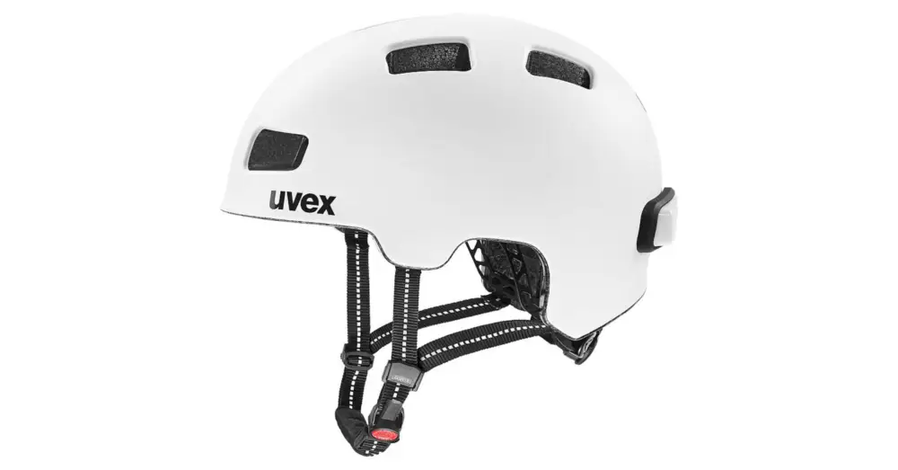 Akce Helma UVEX City 4 Reflexx White Matt
