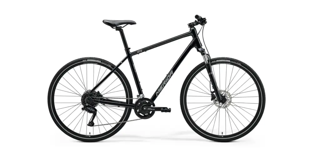 Akce MERIDA Crossway 100 Glossy Black (Silver)