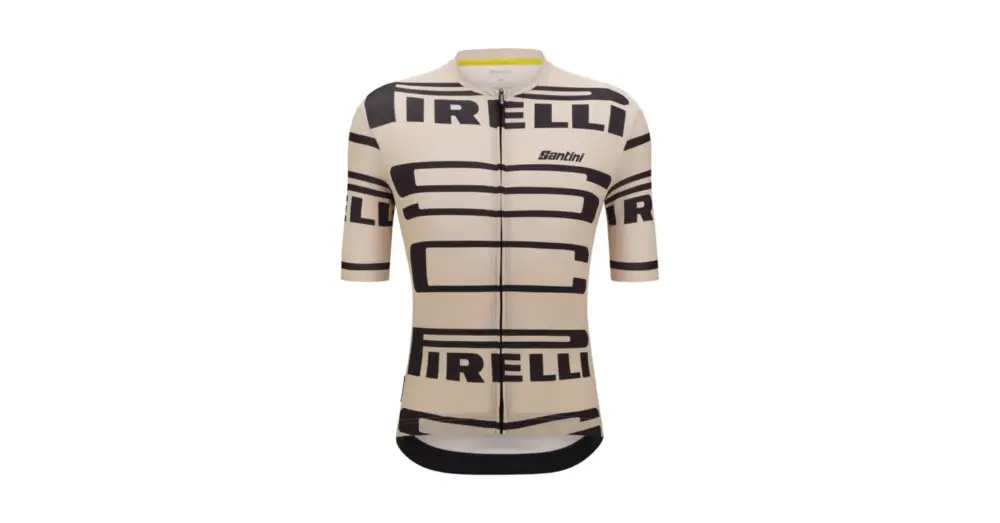 Expresní Doručení Dres SANTINI Pirelli Sport Cappuccino