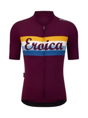 Zlevněný Dres SANTINI Eroica Timo Bordeaux
