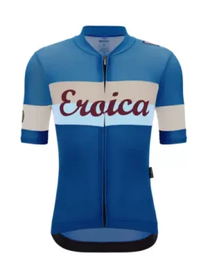 Cenová Bomba Dres SANTINI Eroica Quiete Light Blue