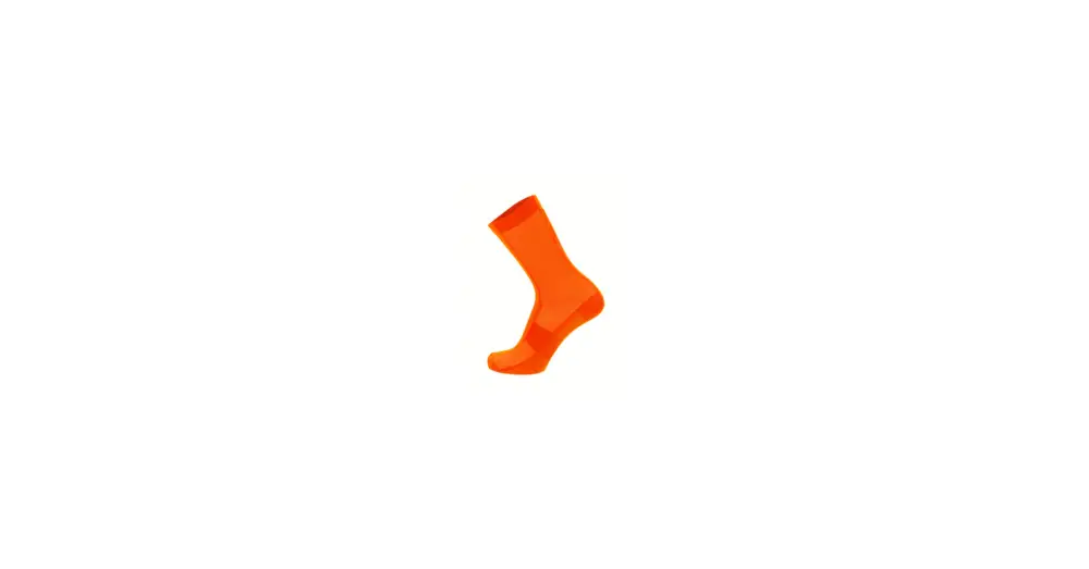 Ponožky SANTINI Puro Orange Fluo Originální