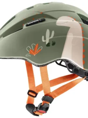 Akční Cena Dětská helma UVEX Kid 2 Cc Sage Green Dino Matt