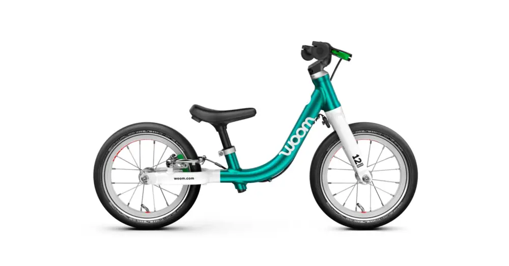 Ověřený Odrážedlo WOOM GO 1 Metallic Turquoise