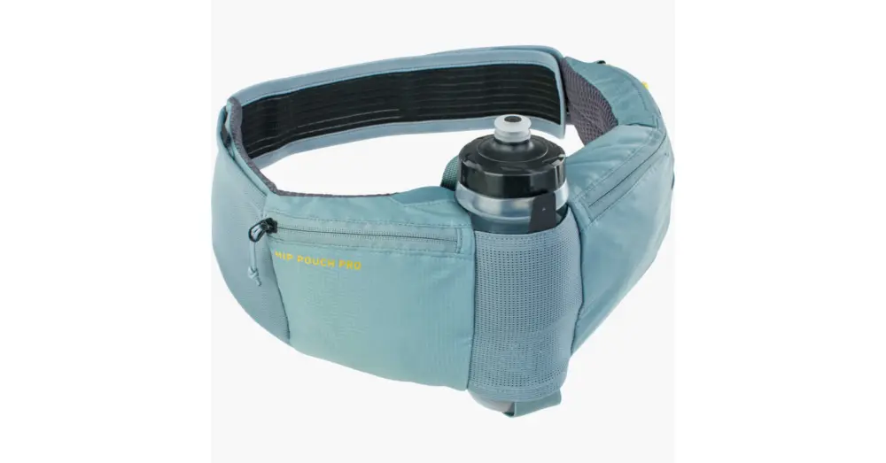 Akční Nabídka Ledvinka EVOC Hip Pouch Pro + Drink Bottle 0,55 Steel