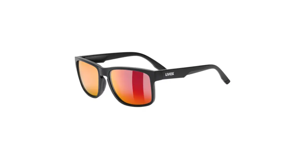 Omezená Nabídka Brýle UVEX Poise Black Matt / Mir.Red S3