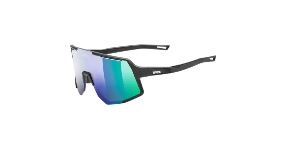 Akce Brýle UVEX Sequenze Black Matt / Mir.Green S3
