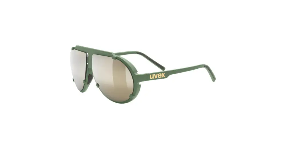 Top Prodej Brýle UVEX Esntl Pina Moss Green Matt/Mirror Gold