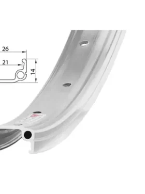 Aktuální Ráfek REMERX RMX 21 20" Natural 36 děr