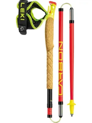 Trekingové hole LEKI Ultratrail FX One Bright Red-Black-Neonyellow Nová Kolekce