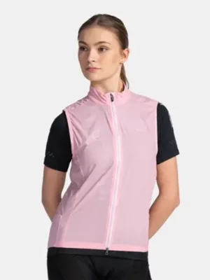 Dámská vesta KILPI Flow Light Pink Poslední Šance