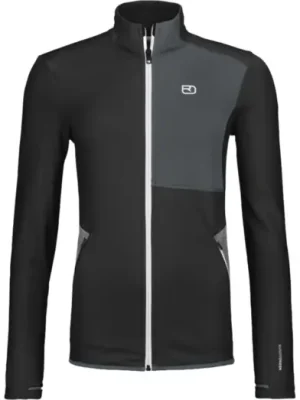 Bunda ORTOVOX Fleece Black Raven Aktuální