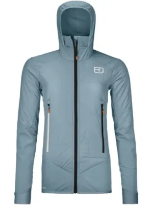 Dámská bunda ORTOVOX Col Becchei Hybrid Glacier Grey Omezená Nabídka