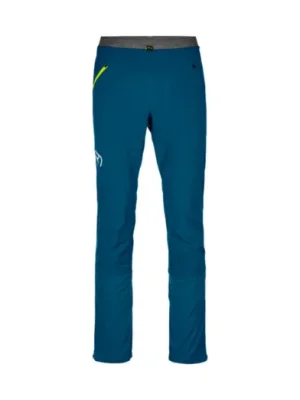 Rychlé Dodání Kalhoty ORTOVOX Berrino Long Petrol Blue