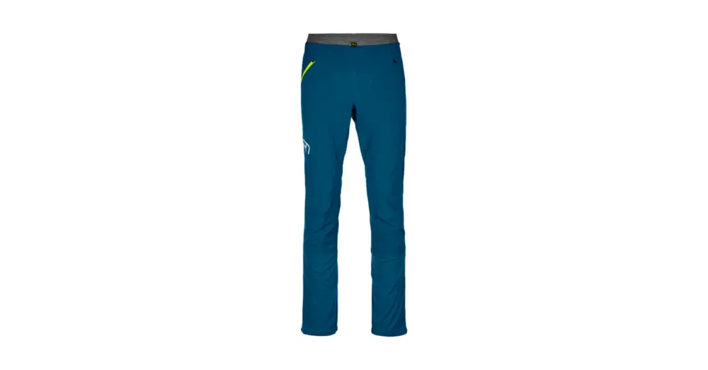 Rychlé Dodání Kalhoty ORTOVOX Berrino Long Petrol Blue