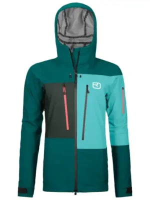 Dámská bunda ORTOVOX 3L Deep Shell Pacific Green Kup Teď