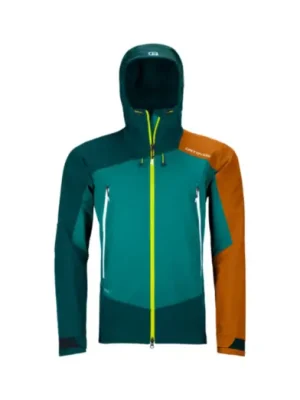 Akční Cena Bunda ORTOVOX Westalpen Softshell Pacific Green