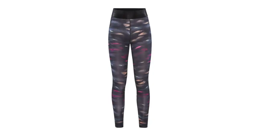 Dámské legíny CRAFT Core Essence Black Pink Novinka