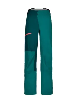 Dámské kalhoty ORTOVOX 3L Ortler Pacific Green Poslední Šance