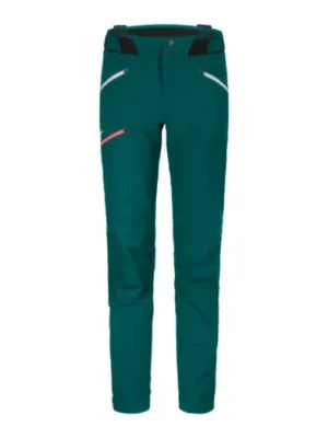 Akční Cena Dámské kalhoty ORTOVOX Westalpen Softshell Pacific Green