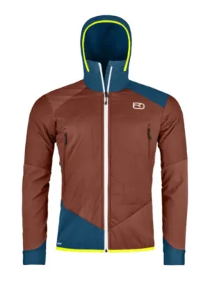 Bunda ORTOVOX Col Becchei Hybrid Clay Orange Kup Teď