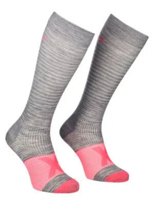 Dámské ponožky ORTOVOX Tour Compression Long Grey Blend Omezená Nabídka