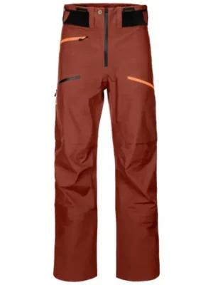 Doprava Zdarma Kalhoty ORTOVOX 3L Deep Shell Clay Orange