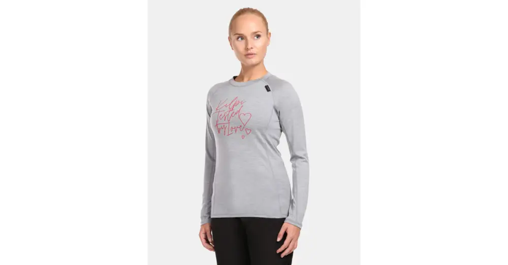 Rychlé Dodání Dámské termoprádlo KILPI Mavora Top Light Grey