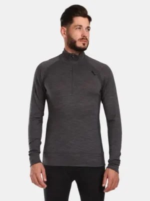 Termoprádlo z Merino vlny KILPI Jager Dark Grey Autentický