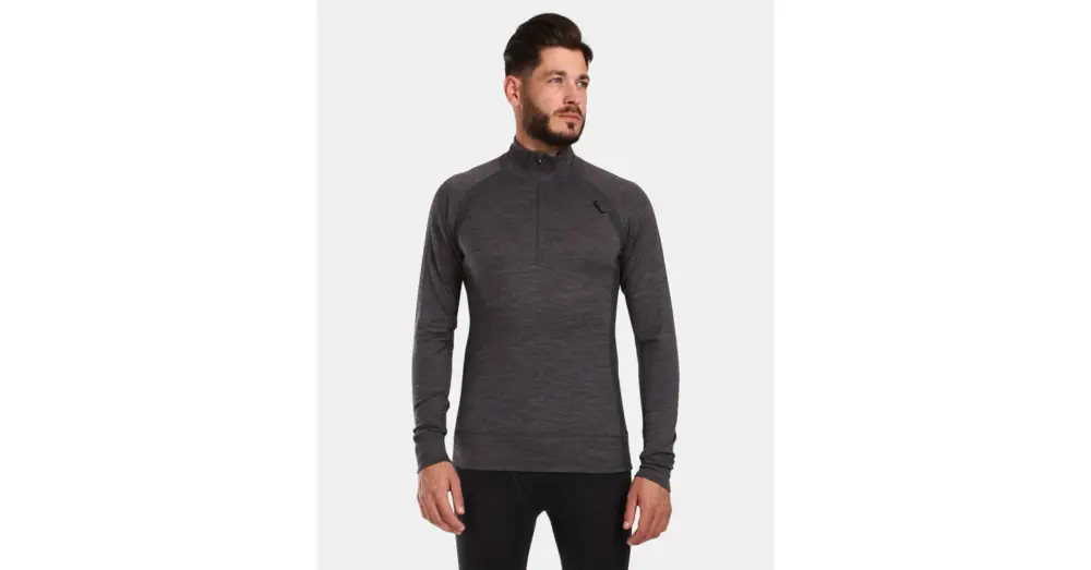 Termoprádlo z Merino vlny KILPI Jager Dark Grey Autentický