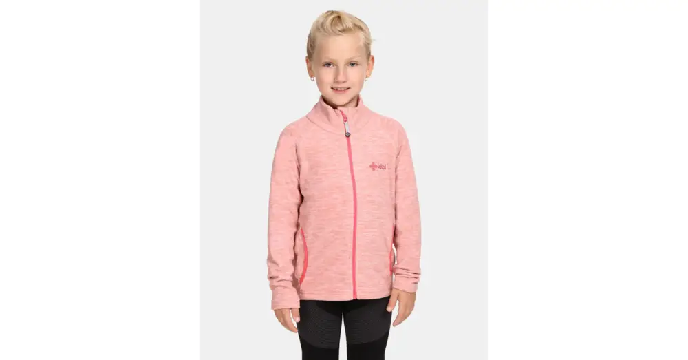 Akční Cena Dětská Fleecová mikina KILPI Alacant Light Pink