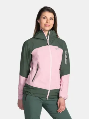 Dámská bunda KILPI Mamba Light Pink Zlevněný