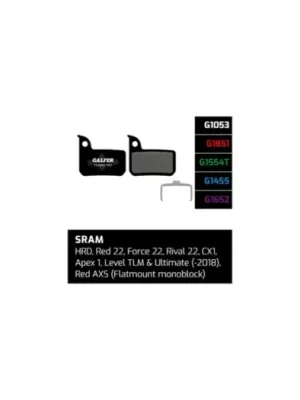 Vysoce Kvalitní Brzdové destičky Galfer SRAM FD469 - Standard