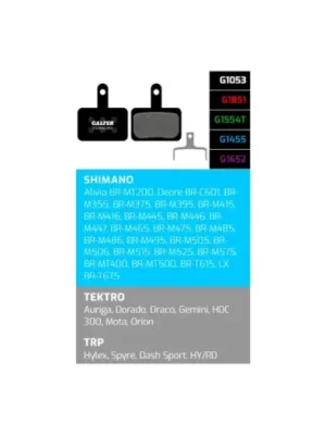 Autentický Brzdové destičky Galfer SHIMANO/TEKTRO FD293 - Advanced