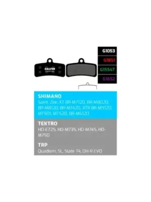 Zlevněný Brzdové destičky Galfer SHIMANO FD426 - Advanced