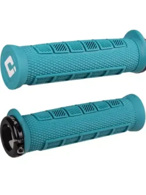 Gripy MTB ODI Elite Pro Lock-On Yeti tyrkys Výhodná Nabídka