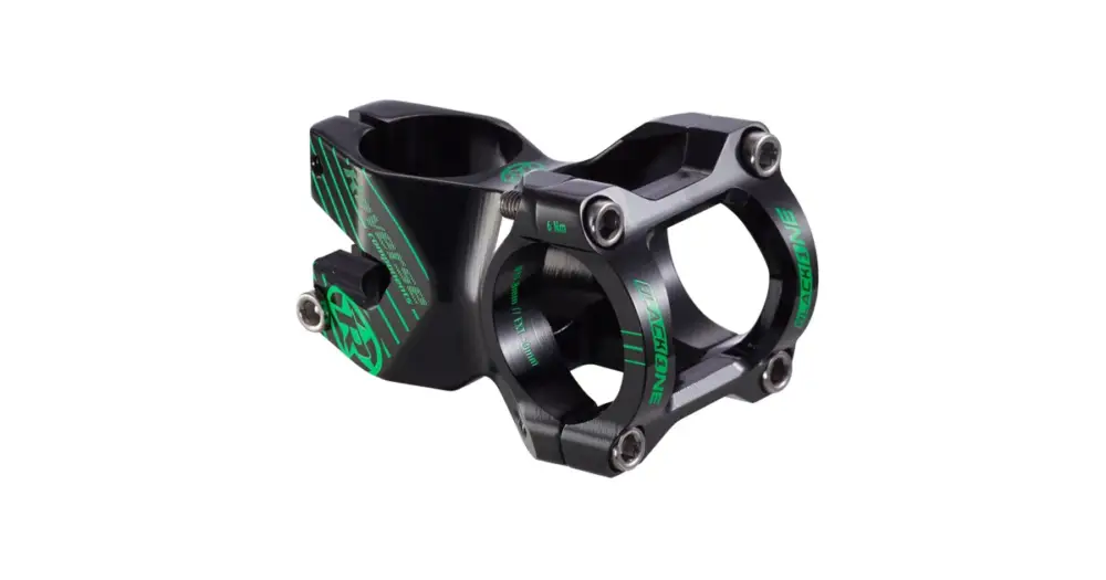 Představec Reverse Black One Enduro 50 mm / 31,8 mm černá/zelená Hit Sezóny