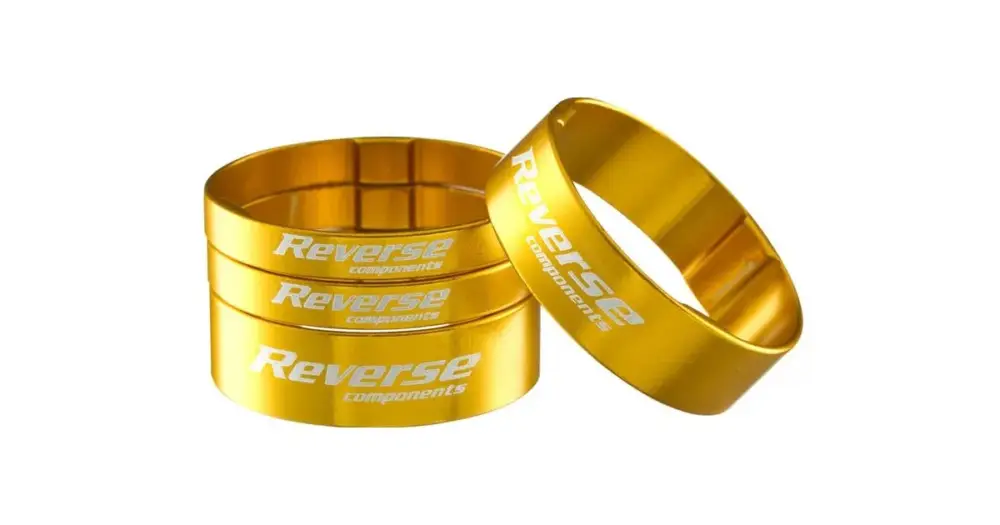 Cenová Bomba Podložka distanční Reverse Alloy Ultra-Lite set 1 1/8" zlatá