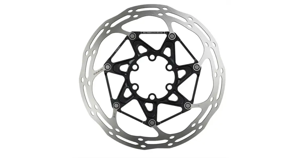 Akce Kotouč SRAM Centerline 2 Piece 180mm Black (součástí balení ocelové šrouby) Rounded
