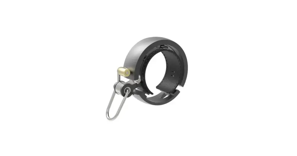 KNOG Oi Bell LUXE cyklistický zvonek Oi LUXe velký / large - Black Speciální Cena