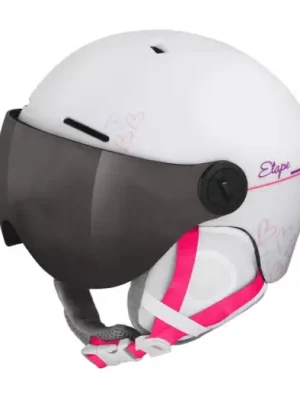 Etape dětská lyžařská přilba SPEEDY PRO Bílá Mat - vel. 53-55 cm Víkendová Akce