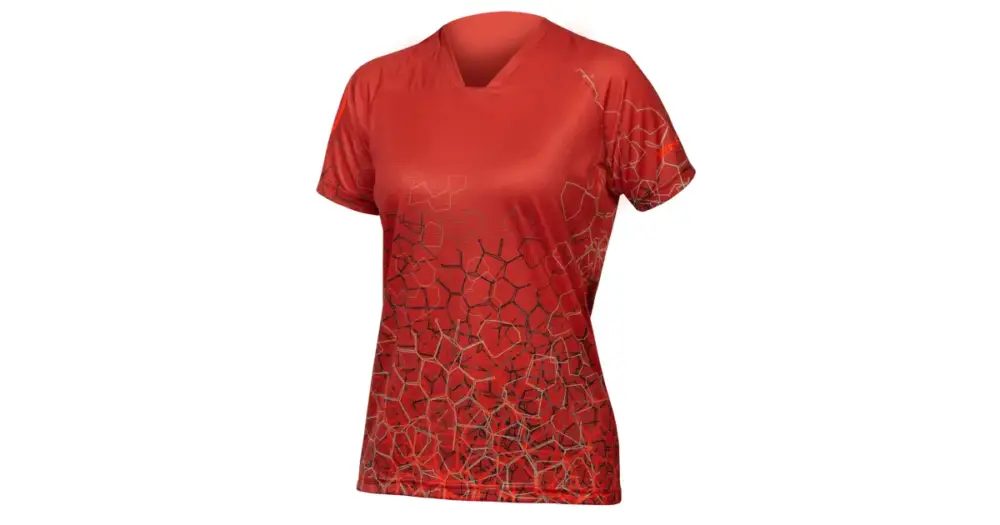 Endura dámský dres SingleTrack Print Tee LTD Kajenský Pepř Objednat Nyní
