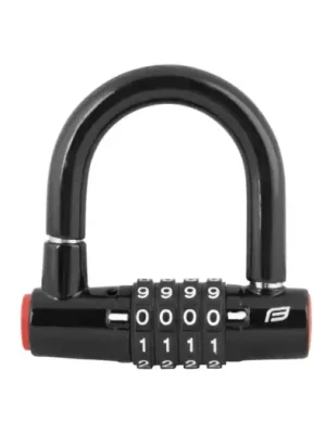 Zámek FORCE MINI podkova 9cm x 8,7cm Fe, černý Aktuální