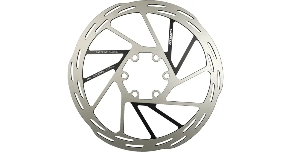 Kotouč SRAM Paceline 160mm (v balení ocelové šrouby) Rounded Doprava Zdarma