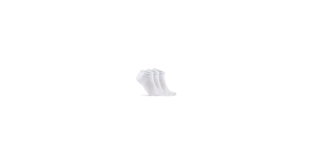 Koupit Online Ponožky CRAFT CORE Dry Shaftless 3-pack Bílá
