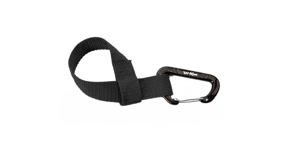 TowWhee quick loop s karabinou BLACK Bezpečná Platba