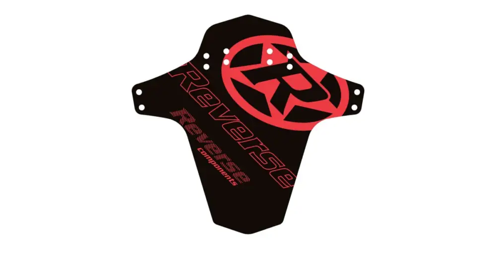 Blatník přední Reverse MudGuard Logo Black / Red Koupit Online