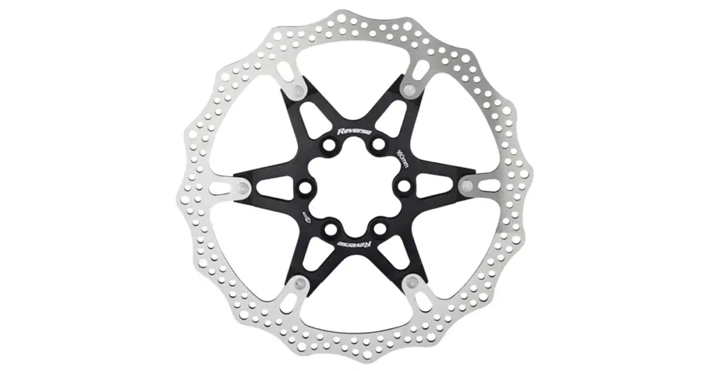 Brzdový kotouč 160 mm, 6 děr, Reverse Alloy/Steel, Black Levný